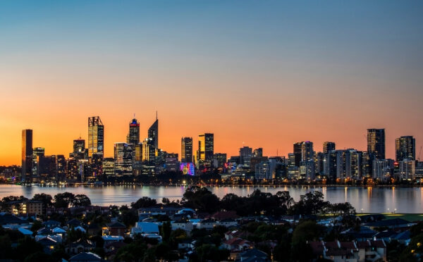 Metro Hotel Perth Red Sunset Views