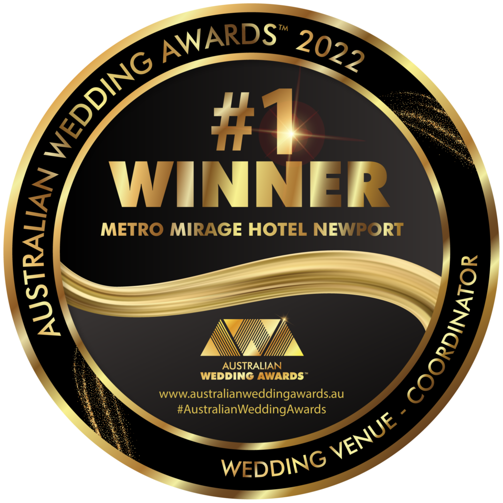 metro mirage hotel newport wedding venue coordinator award 2022