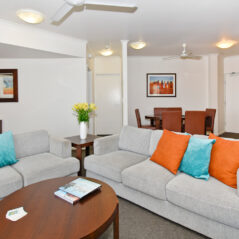 Metro Advance Apartments & Hotel Darwin Two Bedroom Apartment Lounge