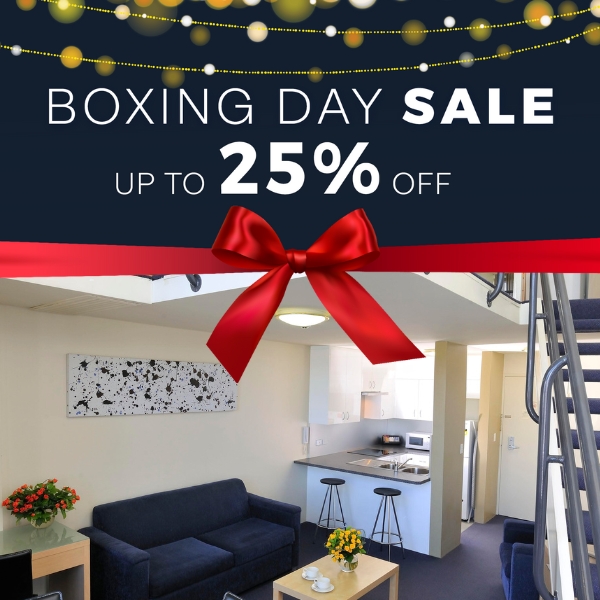 boxing day sale at metro apartments on darling harbour