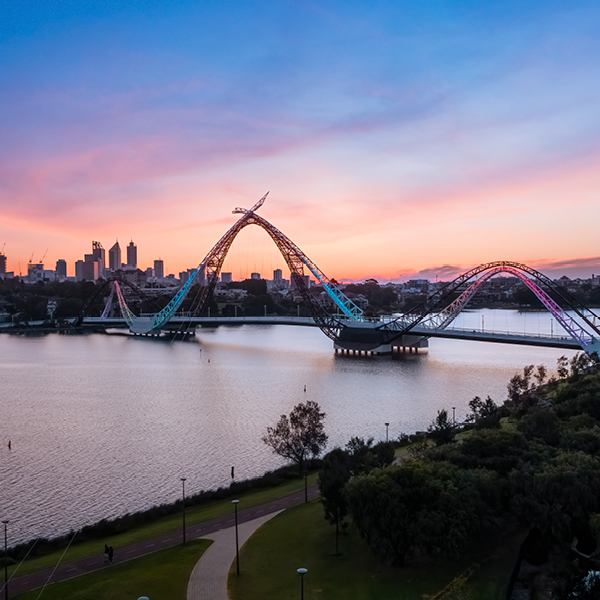 Perth Matagarup Bridge