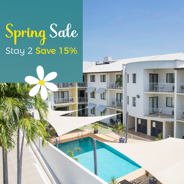 spring sale at metro advance apartments & hotel darwin