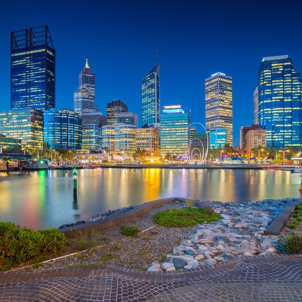 Elizabeth Quay Bridge Perth