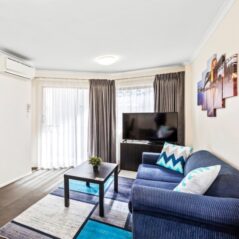 Metro Apartments On King Lounge Room