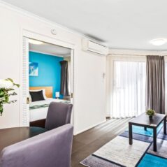 Metro Apartments On King Lounge Room